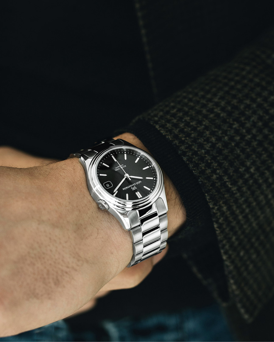 Herr | Sjöö Sandström Royal Steel Classic 36mm Black with Steel | Sjöö Sandström | Royal Steel Classic 36mm Black with Steel
