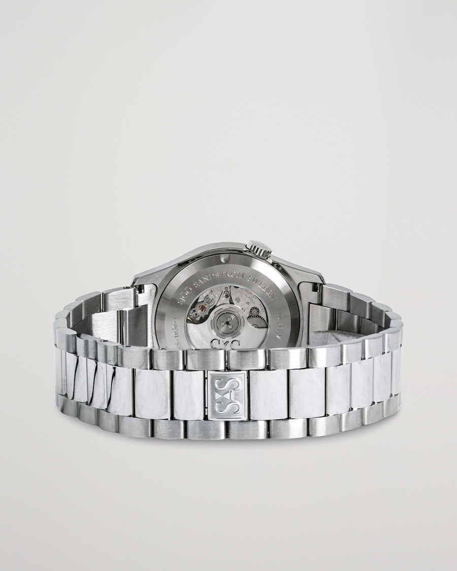 Herr | Sjöö Sandström Royal Steel Classic 36mm Black with Steel | Sjöö Sandström | Royal Steel Classic 36mm Black with Steel