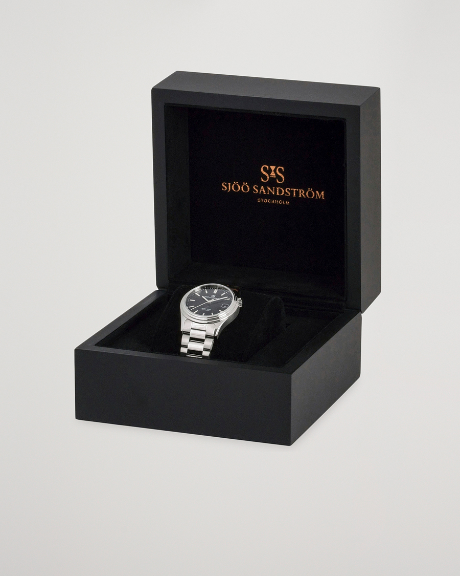Herr | Sjöö Sandström Royal Steel Classic 36mm Black with Steel | Sjöö Sandström | Royal Steel Classic 36mm Black with Steel