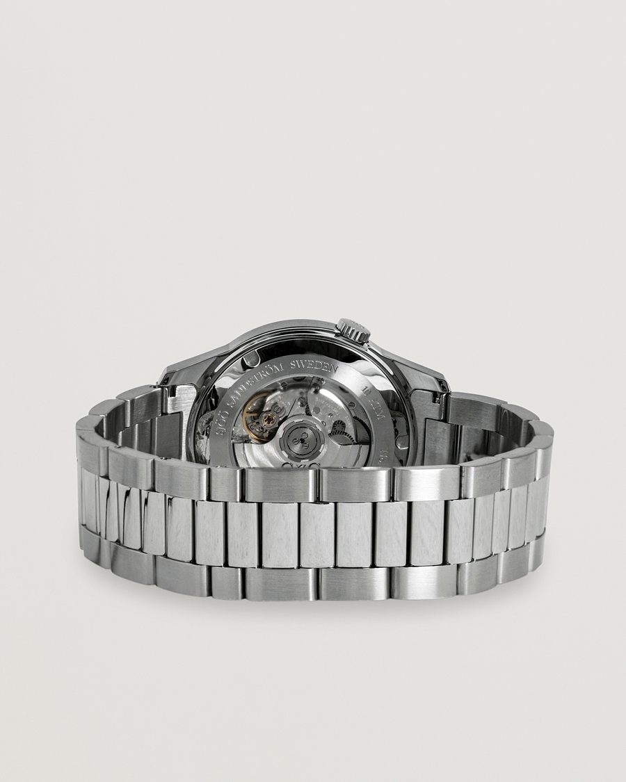 Herr | Sjöö Sandström Royal Steel Classic 41mm Black and Steel | Sjöö Sandström | Royal Steel Classic 41mm Black and Steel