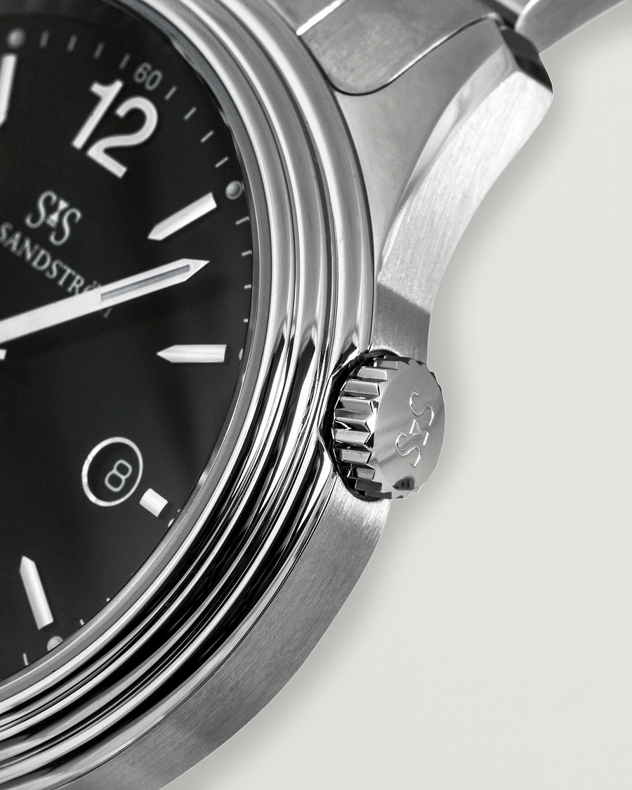 Herr | Sjöö Sandström Royal Steel Classic 41mm Black and Steel | Sjöö Sandström | Royal Steel Classic 41mm Black and Steel