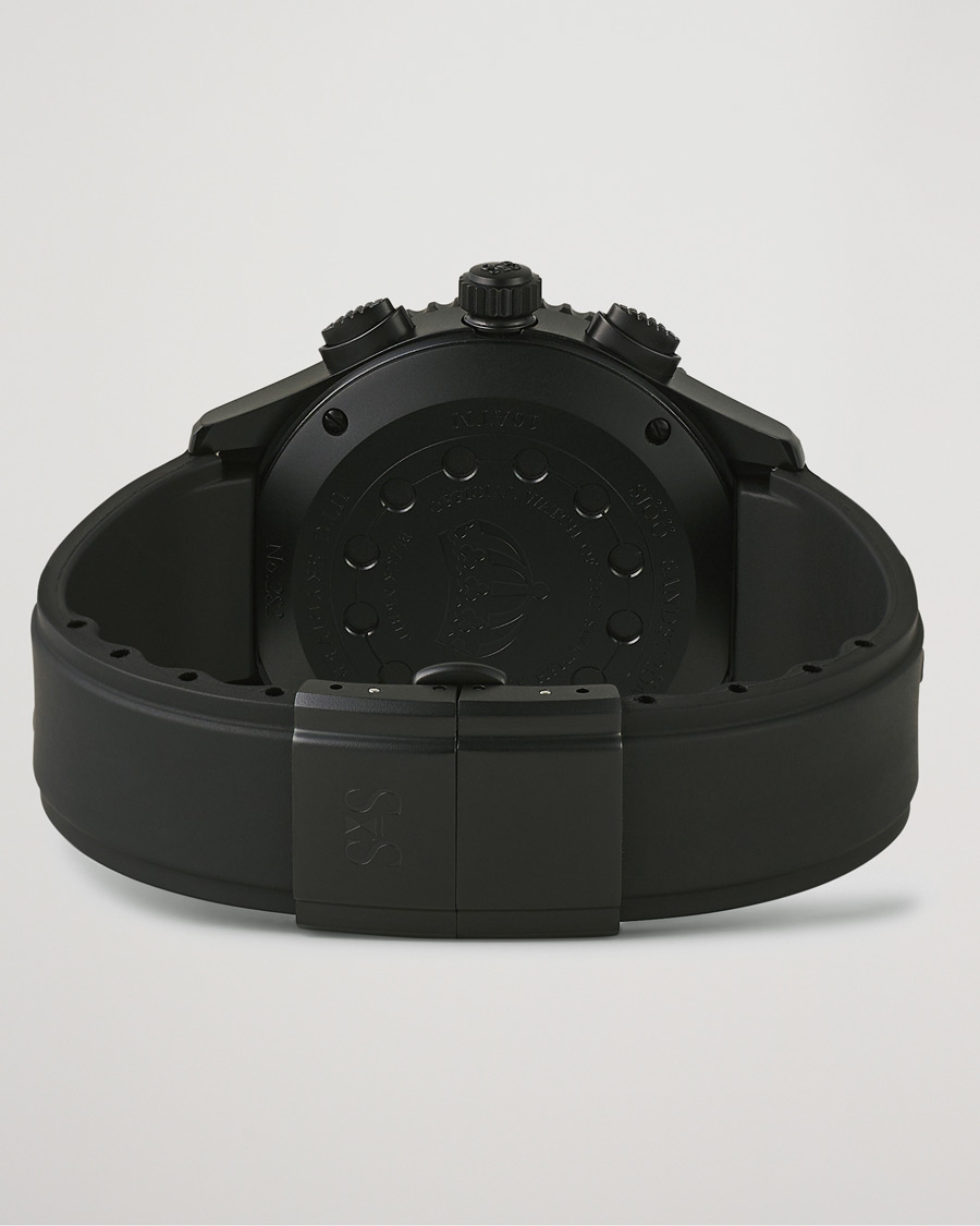 Herr | Sjöö Sandström UTC Skydiver 44,2mm Black Night and Black Rubber | Sjöö Sandström | UTC Skydiver 44,2mm Black Night and Black Rubber