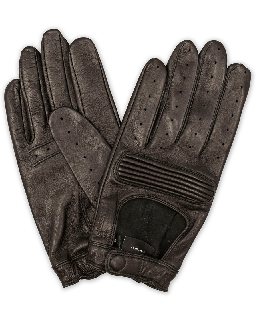 Herr | Hestra Steve Driving Glove Black | Hestra | Steve Driving Glove Black