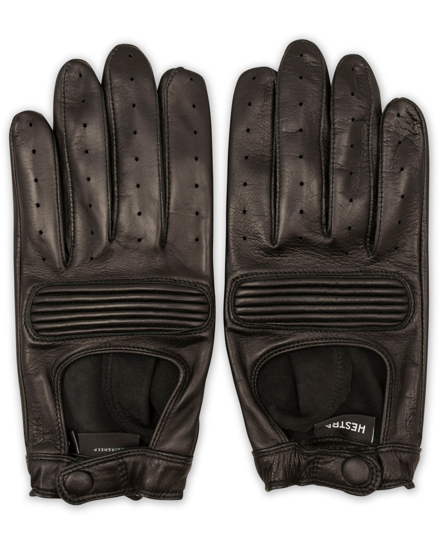 Herr | Hestra Steve Driving Glove Black | Hestra | Steve Driving Glove Black