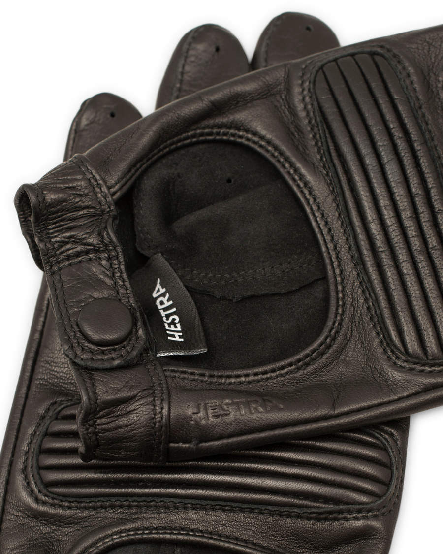 Herr | Hestra Steve Driving Glove Black | Hestra | Steve Driving Glove Black