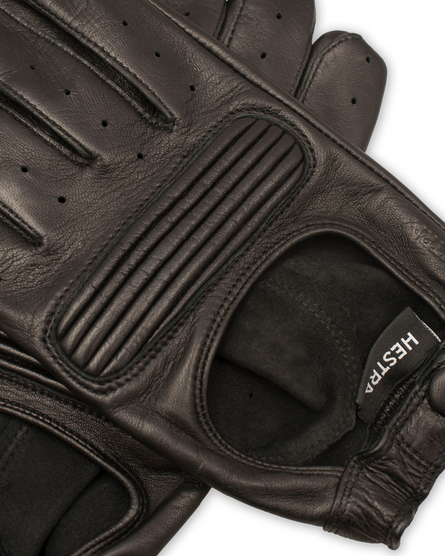 Herr | Hestra Steve Driving Glove Black | Hestra | Steve Driving Glove Black
