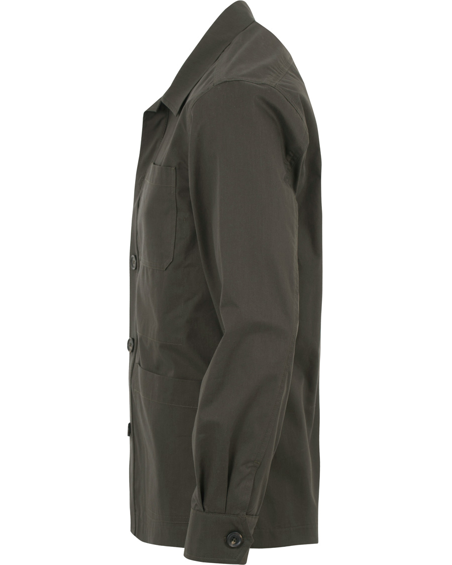 Herr | Jackor | Oscar Jacobson | Hickory Over Shirt Jacket Green