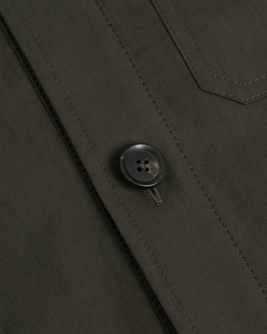 Herr | Jackor | Oscar Jacobson | Hickory Over Shirt Jacket Green