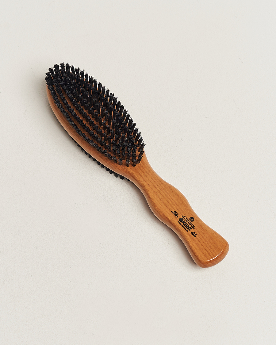 Herr | | Kent Brushes | Cherry Wood Double Sided Clothing Brush