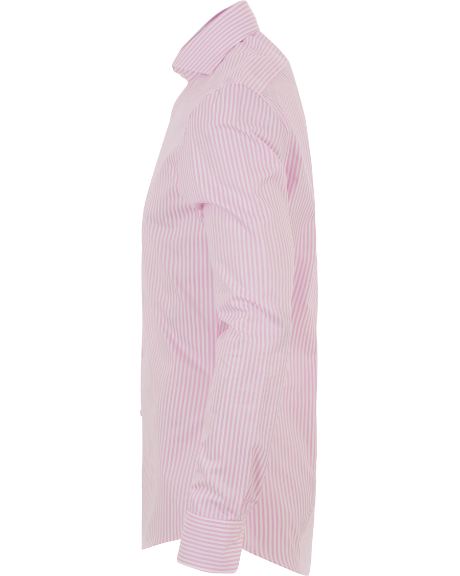 Herr | Skjortor | Stenströms | Slimline Stripe Shirt White/Pink