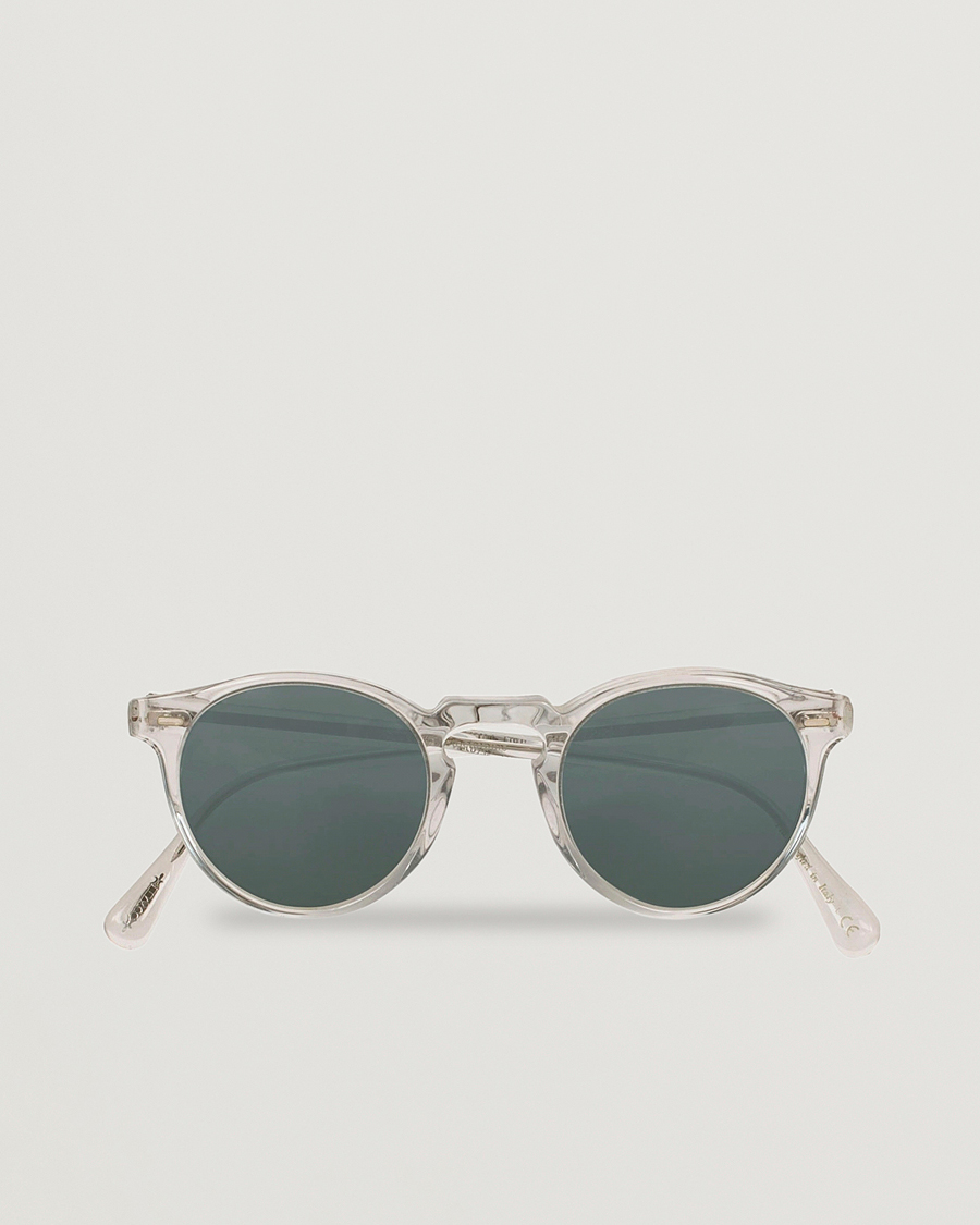 Herr | Solglasögon | Oliver Peoples | Gregory Peck Sunglasses Crystal/Indigo Photochromic