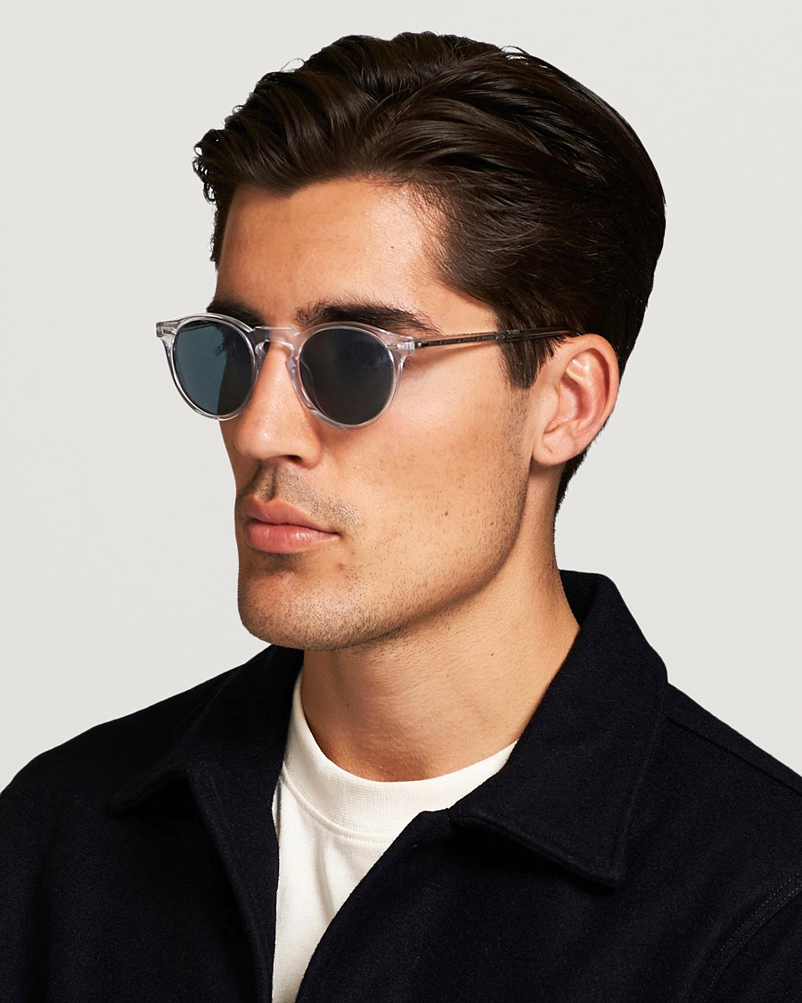 Herr | Solglasögon | Oliver Peoples | Gregory Peck Sunglasses Crystal/Indigo Photochromic