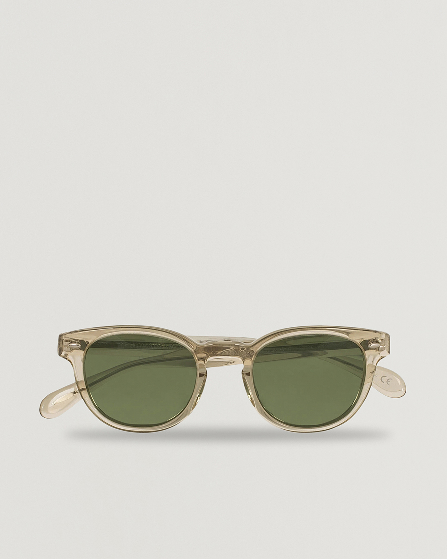 Herr | Oliver Peoples Sheldrake Sunglasses Buff/Crystal Green | Oliver Peoples | Sheldrake Sunglasses Buff/Crystal Green