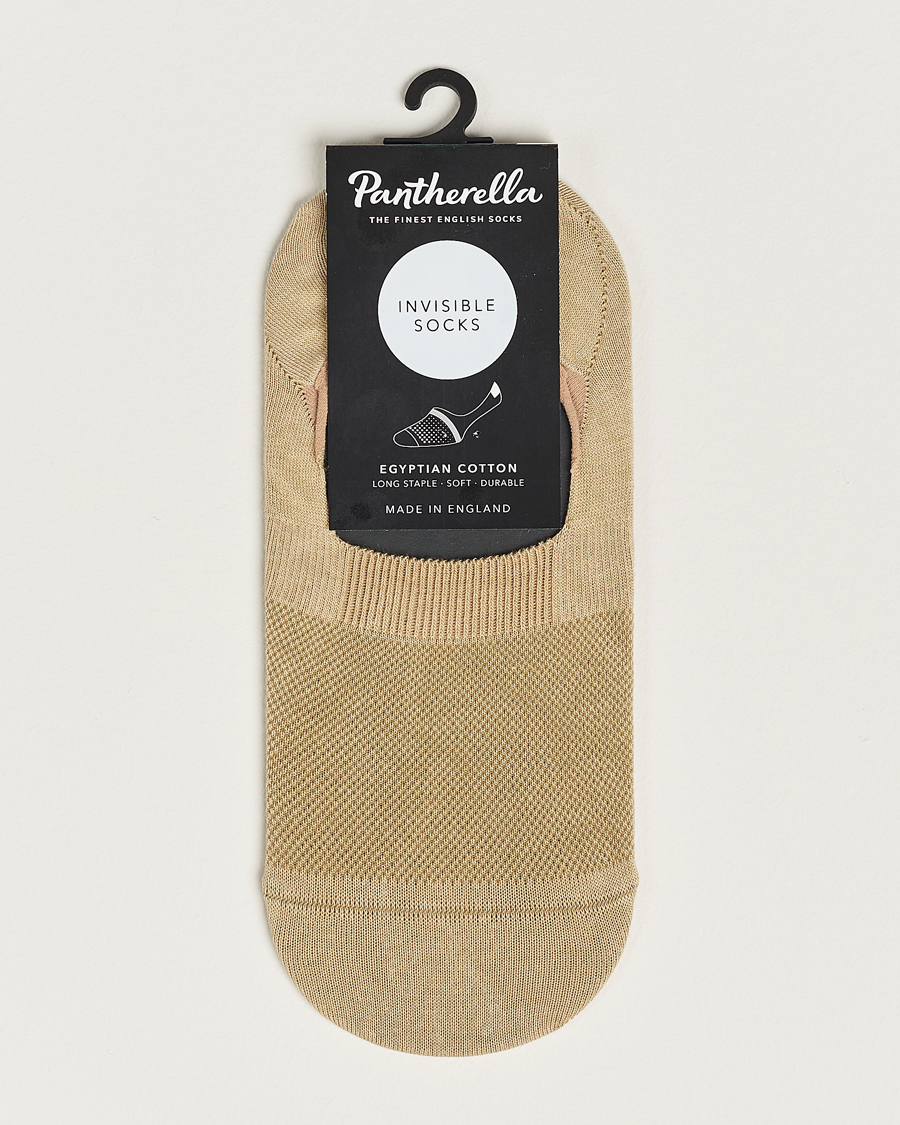 Herr | Underkläder | Pantherella | Footlet Cotton/Nylon Sock Khaki