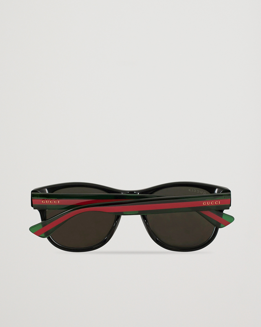 Herr | Gucci GG0003S Sunglasses Black/Green/Grey | Gucci | GG0003S Sunglasses Black/Green/Grey