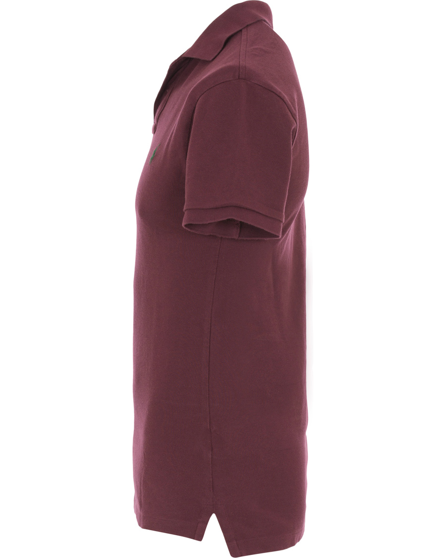 Herr | Pikéer | Polo Ralph Lauren | Slim Fit Polo Classic Burgundy