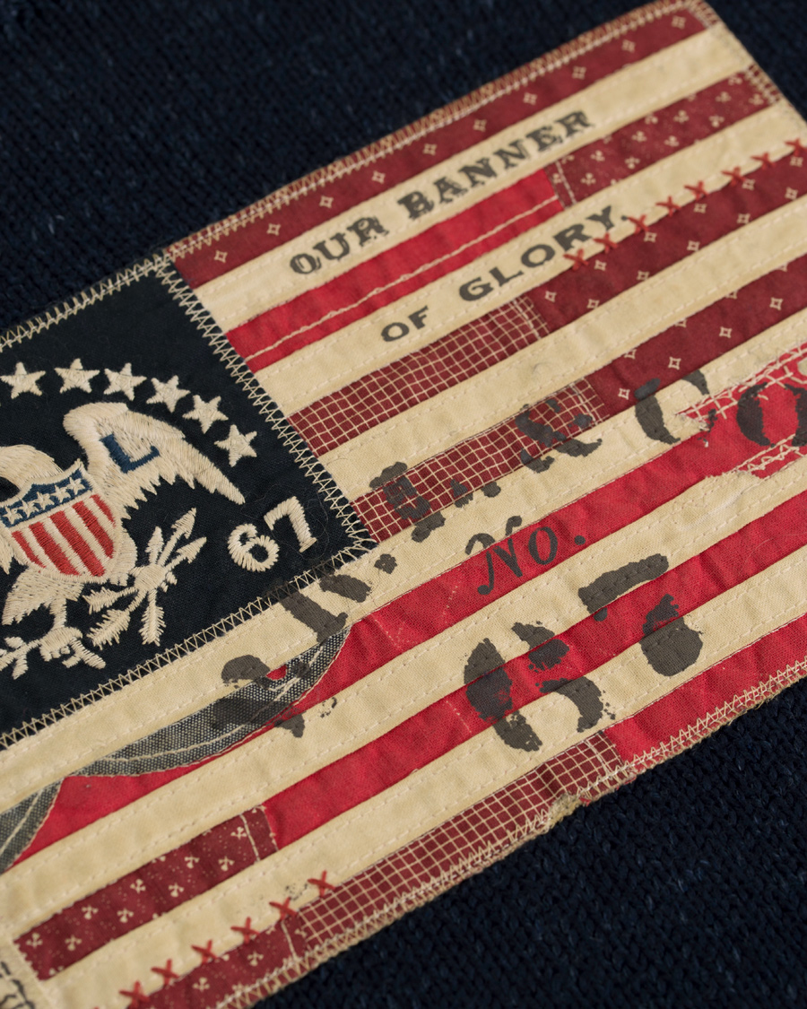 Herr | Tröjor | Polo Ralph Lauren | Flag Cotton Crew Neck Summer Navy