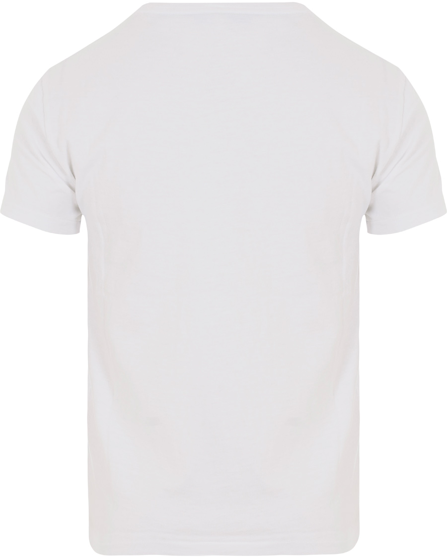 Herr | T-Shirts | Polo Ralph Lauren | American Flag Print Crew Neck Tee White