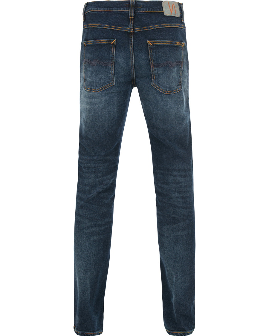 Herr | Jeans | Nudie Jeans | Lean Dean Organic Slim Fit Stretch Jeans Ink Navy