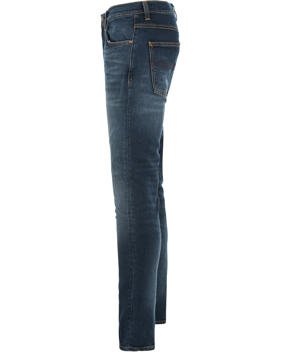Herr | Jeans | Nudie Jeans | Lean Dean Organic Slim Fit Stretch Jeans Ink Navy