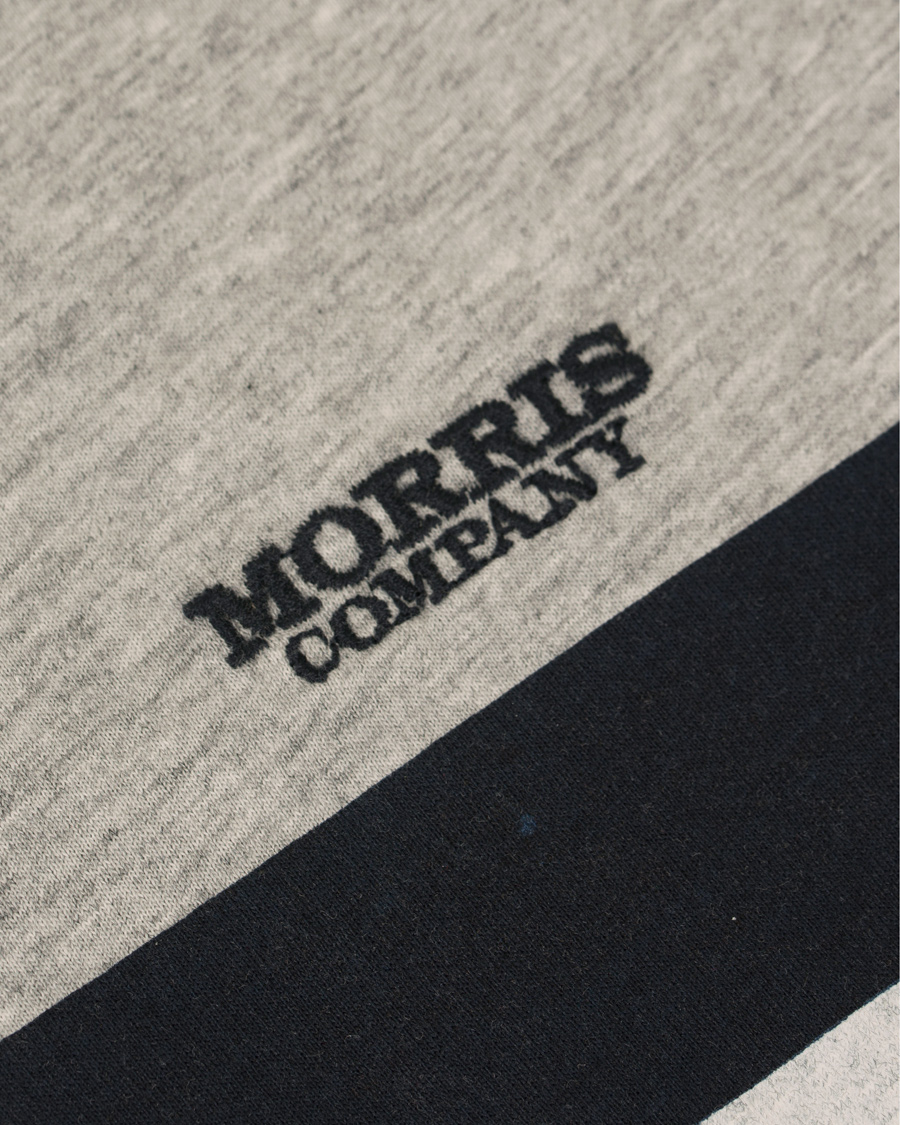 Herr | T-Shirts | Morris | Martin Crew Neck Tee Light Grey Melange