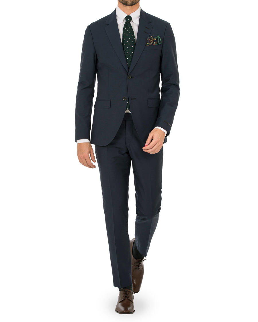 Herr | Kavajer | Tiger of Sweden | Lamonte Wool/Cotton Suit Blazer Navy