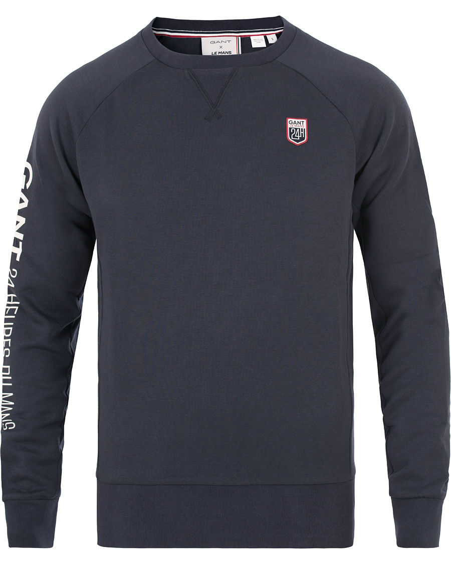 Herr | Tröjor | GANT | Le Mans Sweatshirt Evening Blue
