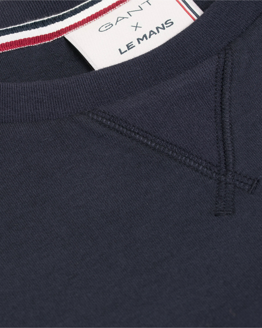 Herr | Tröjor | GANT | Le Mans Sweatshirt Evening Blue