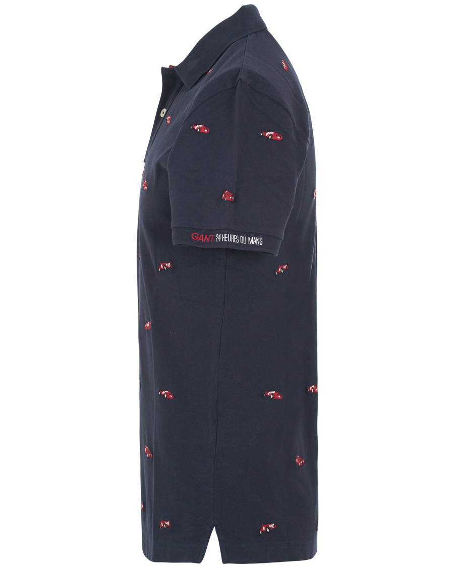 Herr | Pikéer | GANT | Le Mans Woven Cars Polo Evening Blue