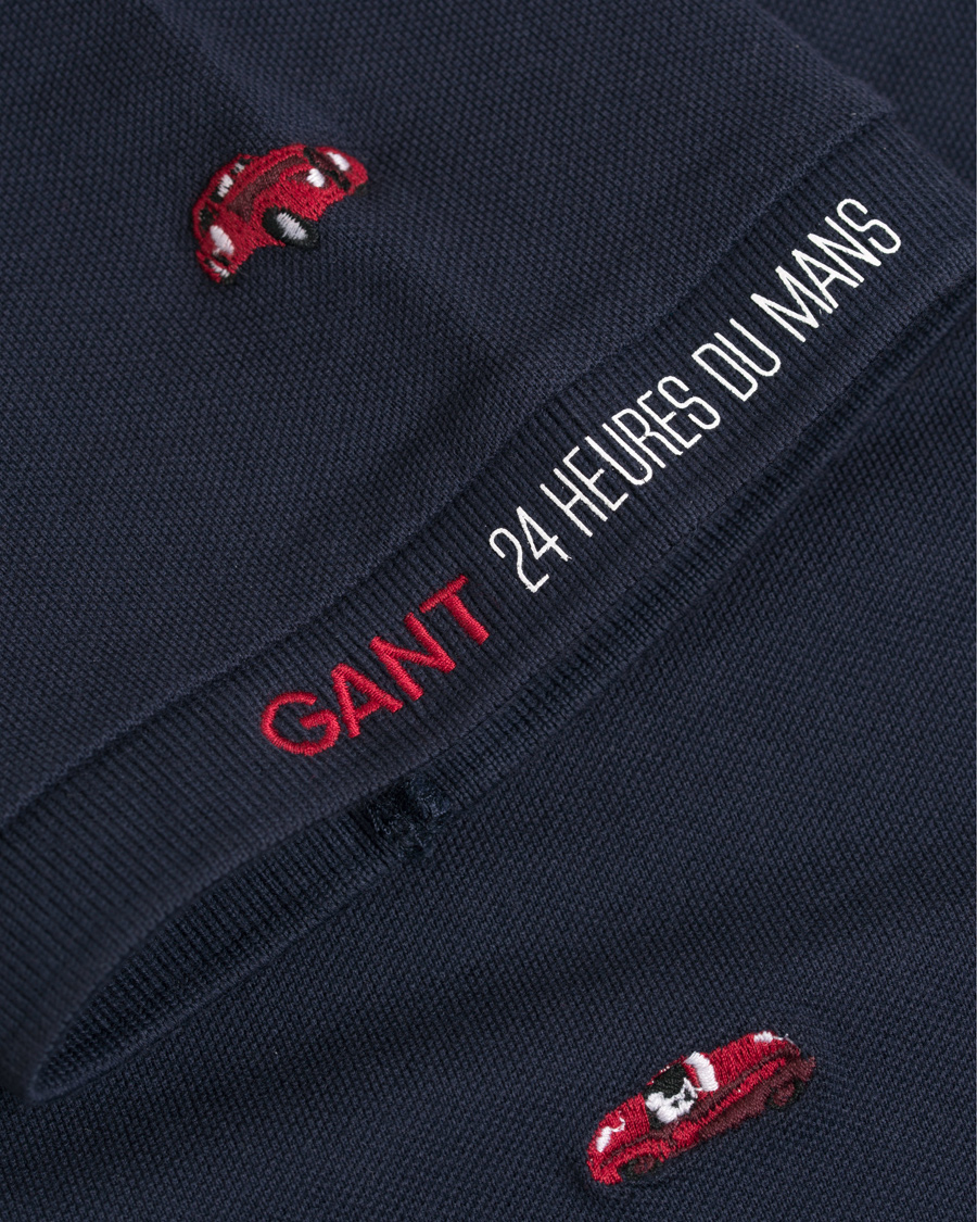 Herr | Pikéer | GANT | Le Mans Woven Cars Polo Evening Blue
