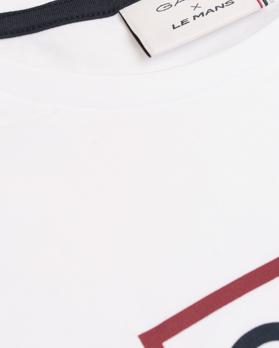 Herr | T-Shirts | GANT | Le Mans Shield Tee White