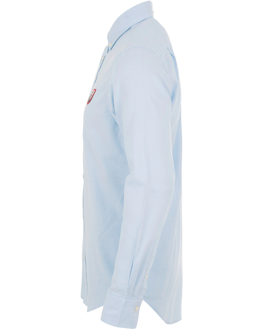 Herr | Skjortor | GANT | Le Mans Fitted Body Tech Prep Shirt Capri Blue