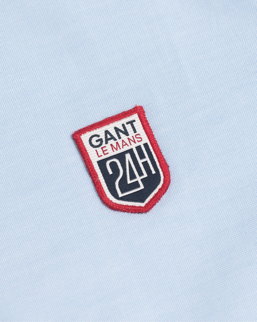 Herr | Skjortor | GANT | Le Mans Fitted Body Tech Prep Shirt Capri Blue