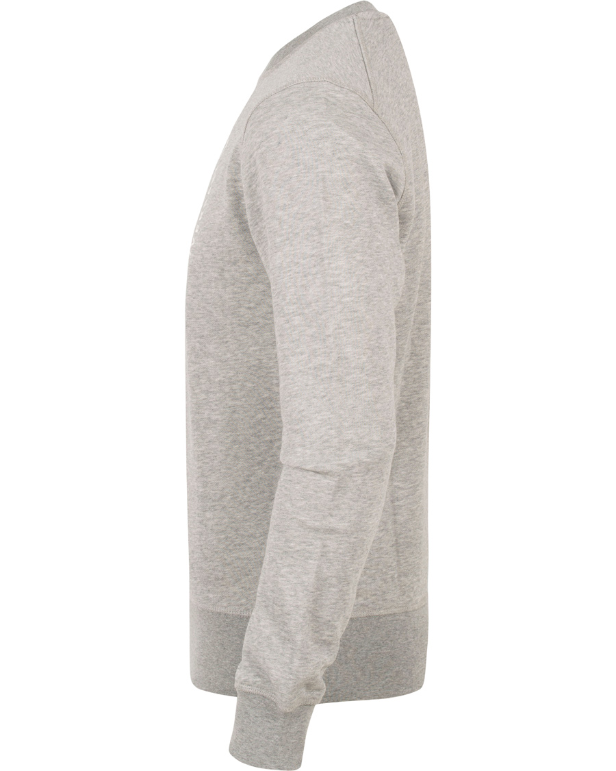 Herr | Tröjor | GANT | Båstad Crew Neck Sweatshirt Grey Melange