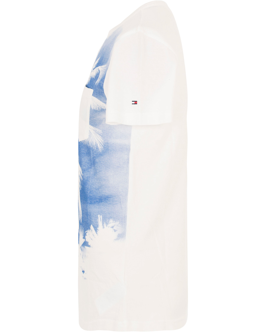 Herr | T-Shirts | Tommy Hilfiger | Harry Printed Palm Tee White