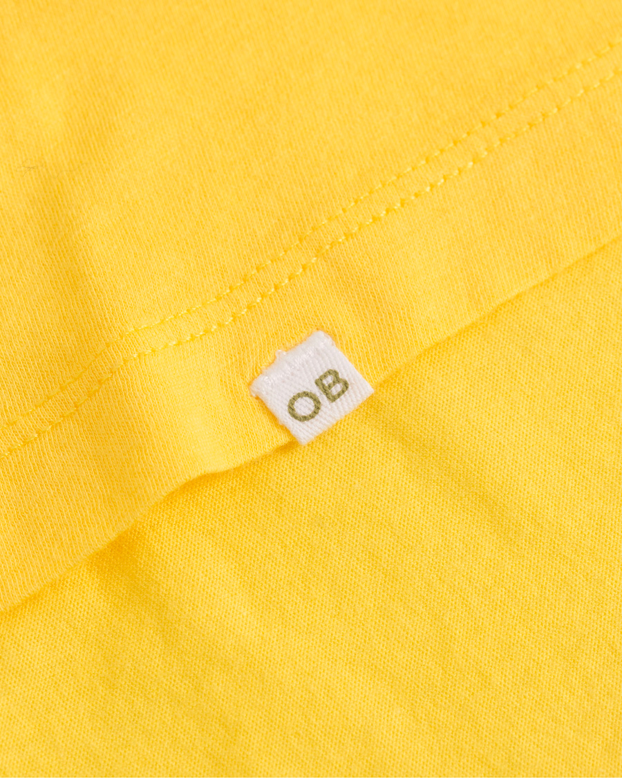 Herr | T-Shirts | Orlebar Brown | Ob V-neck Tee Sunshine