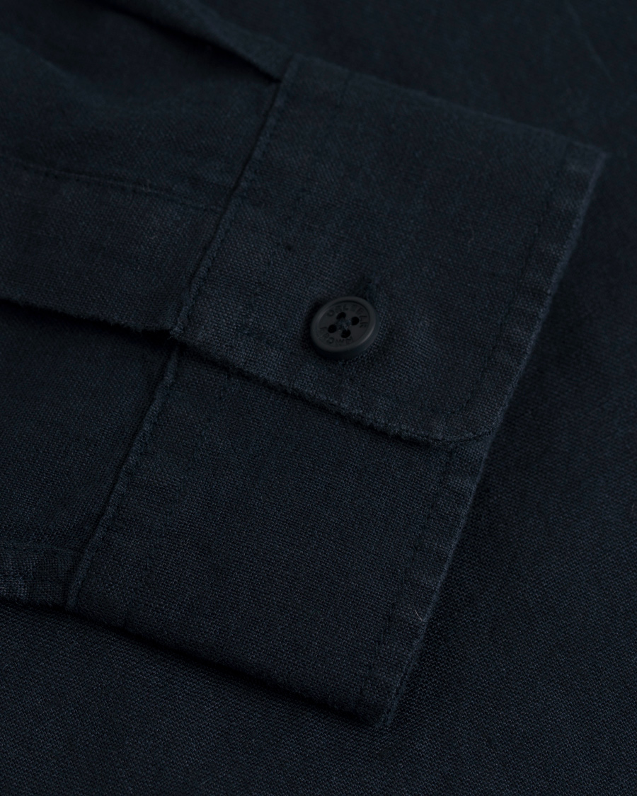 Herr | Skjortor | Orlebar Brown | Ridley Riviera Popover Shirt Navy