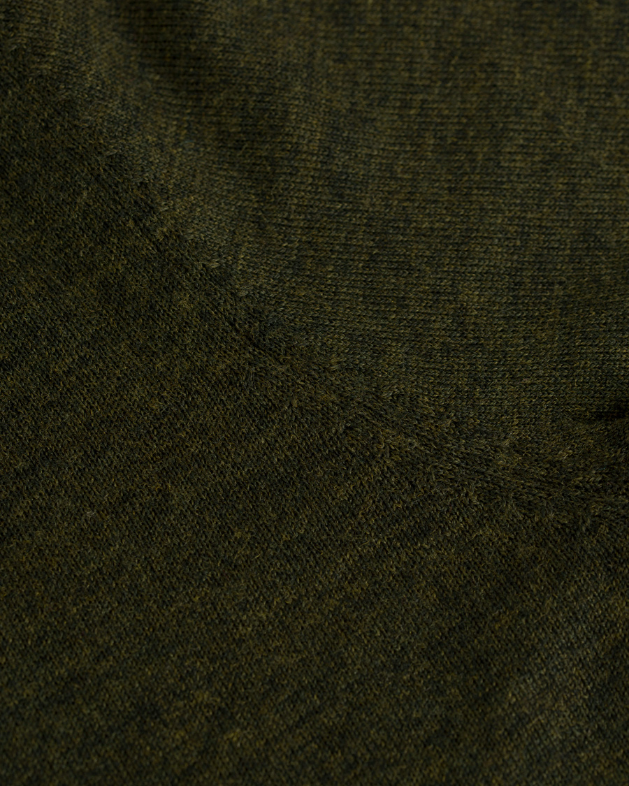 Herr | Tröjor | A Day's March | Lightweight Merino Crew Forest