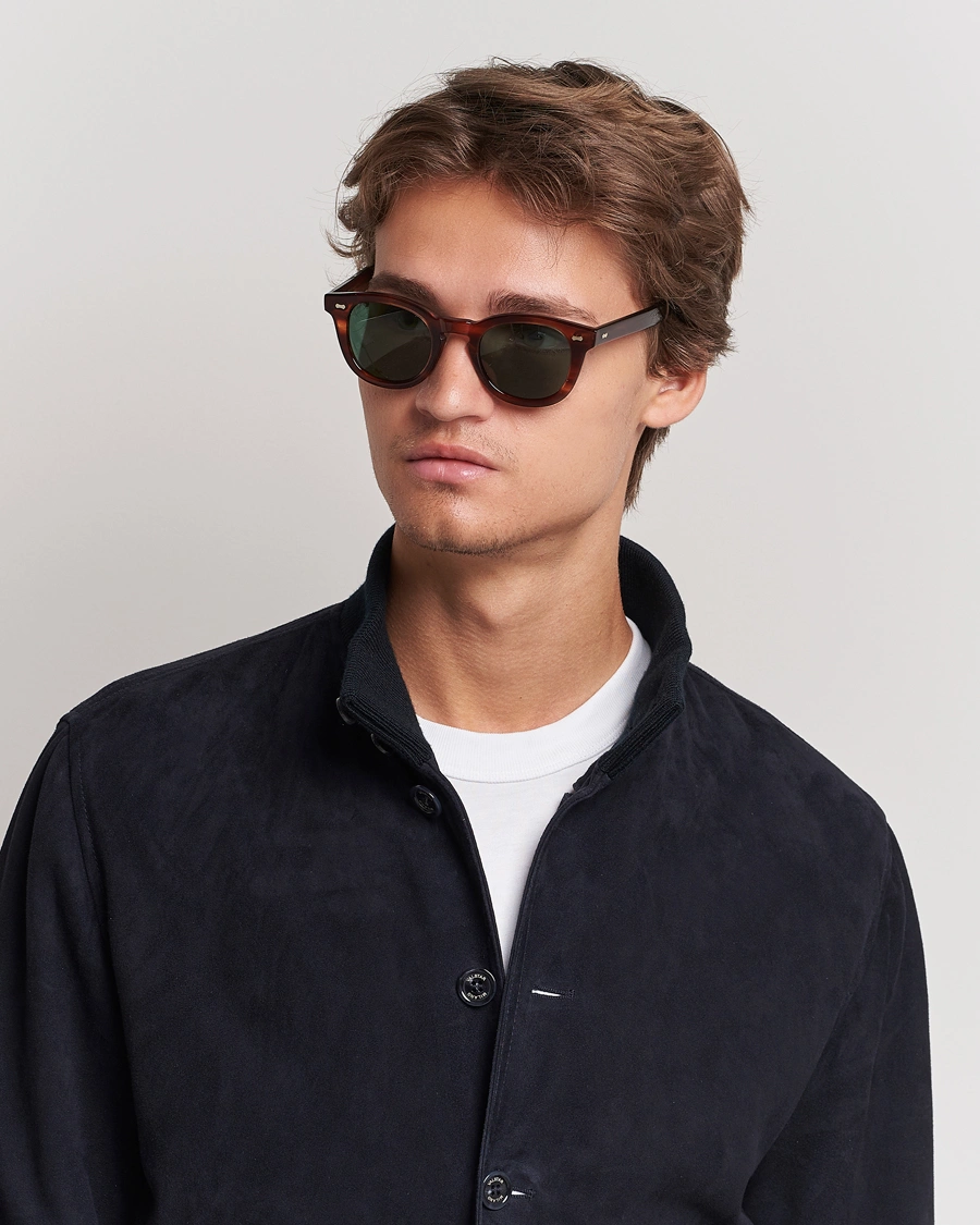 Herr | Runda solglasögon | TBD Eyewear | Donegal Sunglasses  Havana