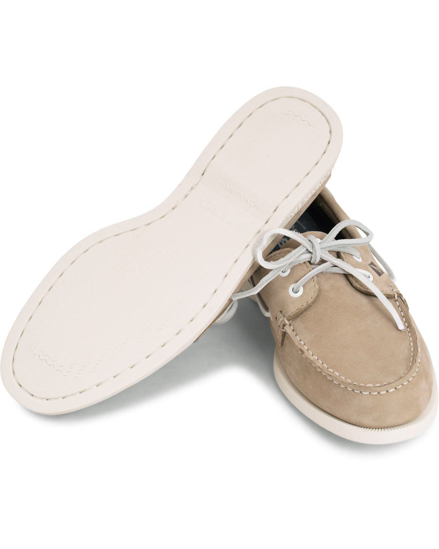Herr | Sperry Top-sider Nubuck Boat Shoe Taupe | Sperry Top-Sider | Nubuck Boat Shoe Taupe
