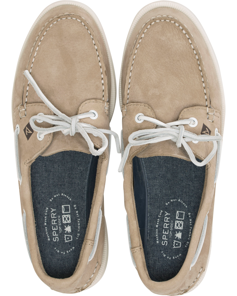 Herr | Sperry Top-sider Nubuck Boat Shoe Taupe | Sperry Top-Sider | Nubuck Boat Shoe Taupe
