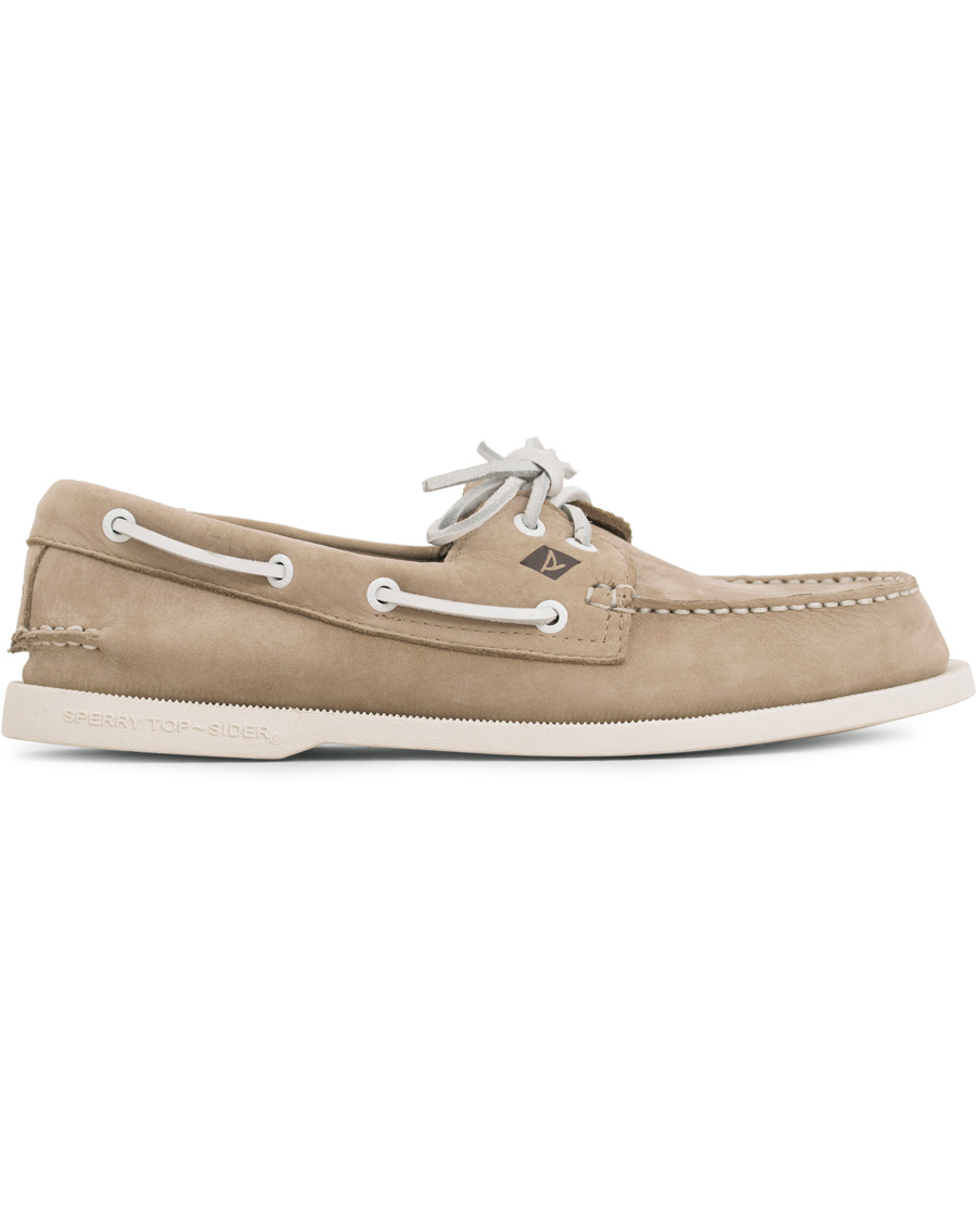 Herr | Sperry Top-sider Nubuck Boat Shoe Taupe | Sperry Top-Sider | Nubuck Boat Shoe Taupe