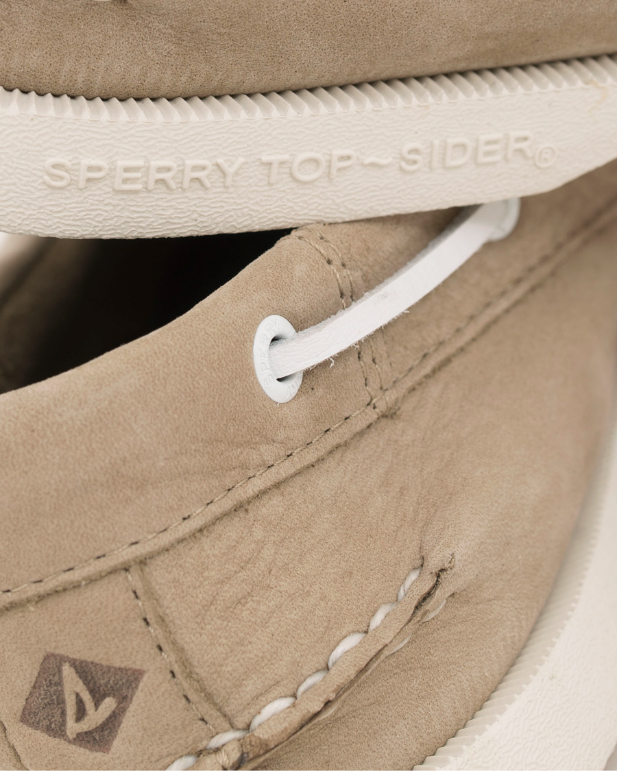 Herr | Sperry Top-sider Nubuck Boat Shoe Taupe | Sperry Top-Sider | Nubuck Boat Shoe Taupe