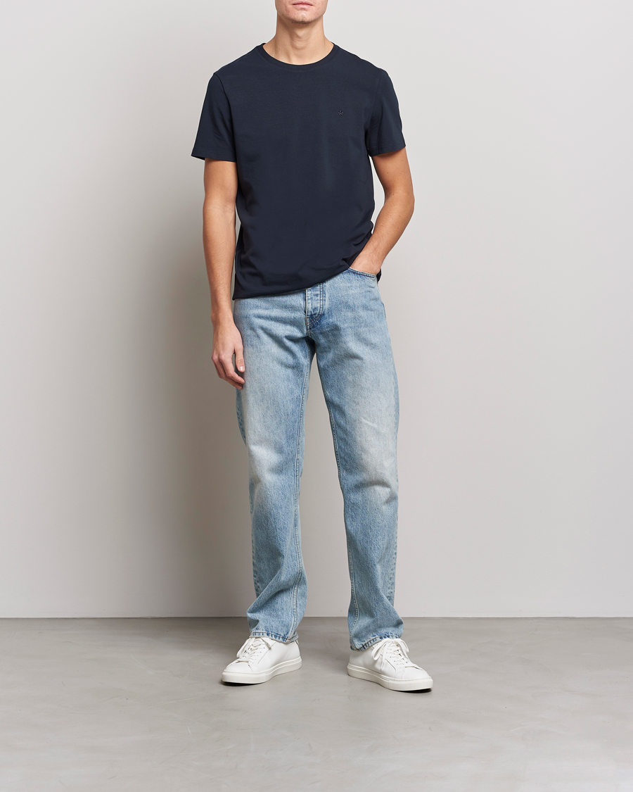 Herr | T-Shirts | Morris | James T-Shirt Old Blu