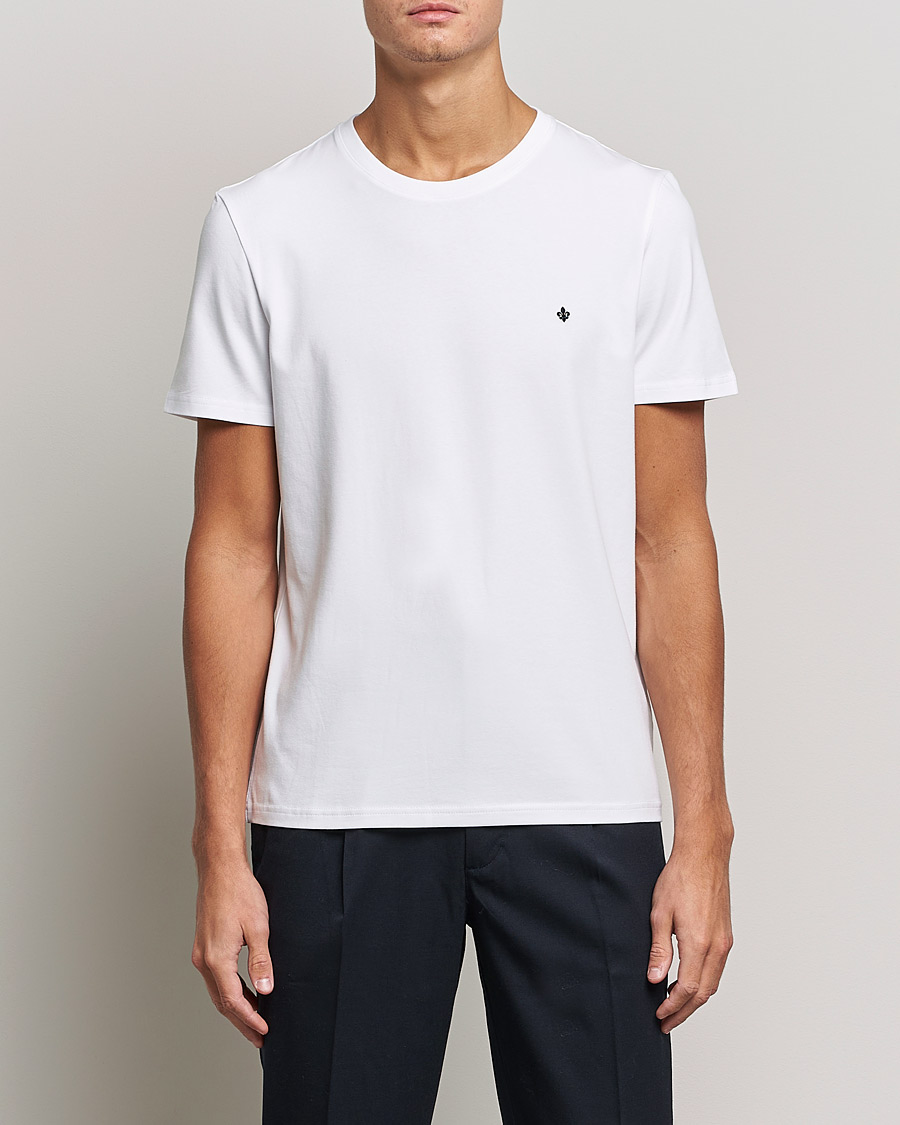 Herr | Vita t-shirts | Morris | James Crew Neck Tee White