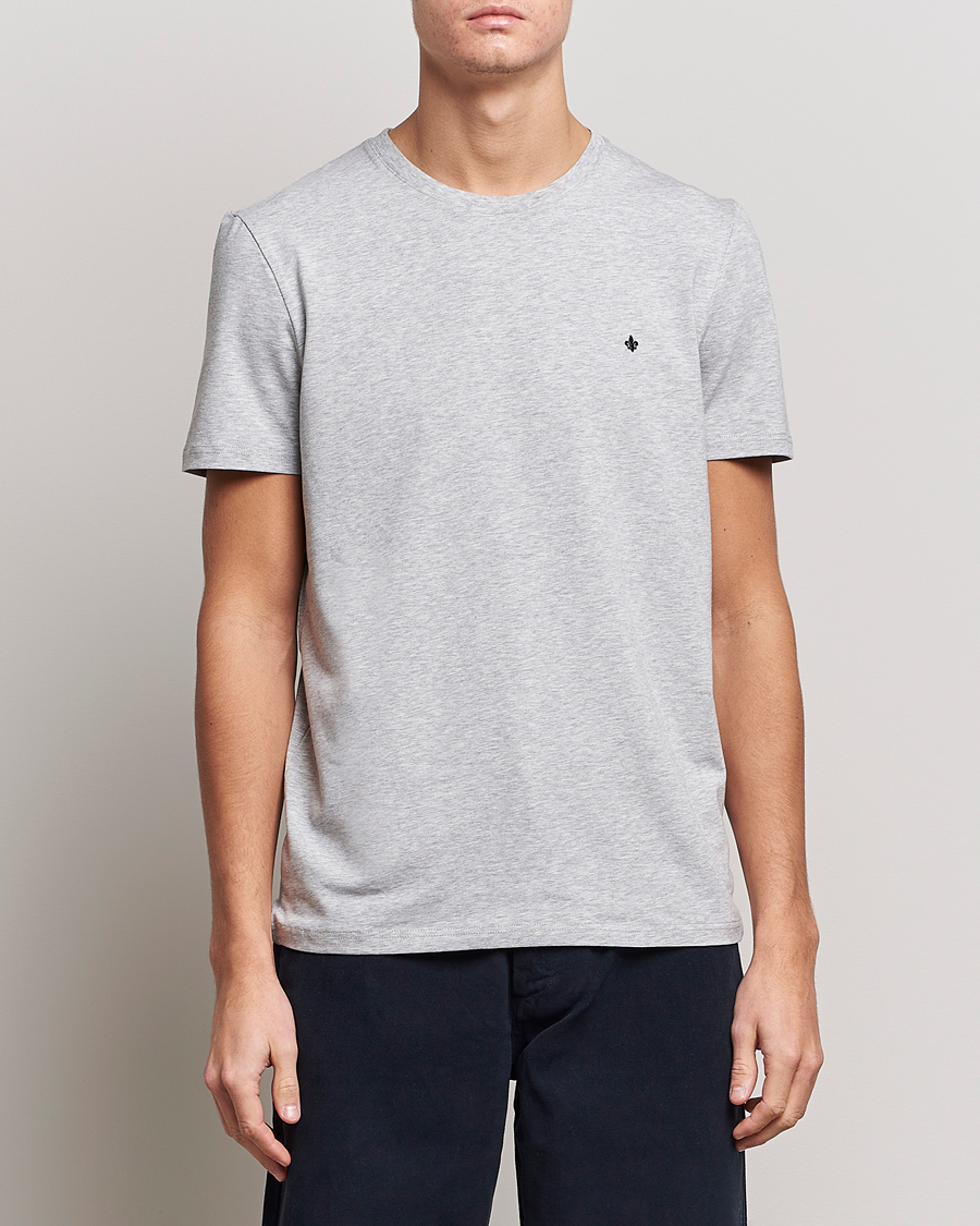 Herr | T-Shirts | Morris | James Crew Neck Tee Grey