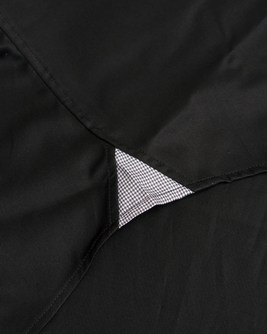 Herr | Skjortor | Stenströms | Fitted Body Contrast Shirt Black