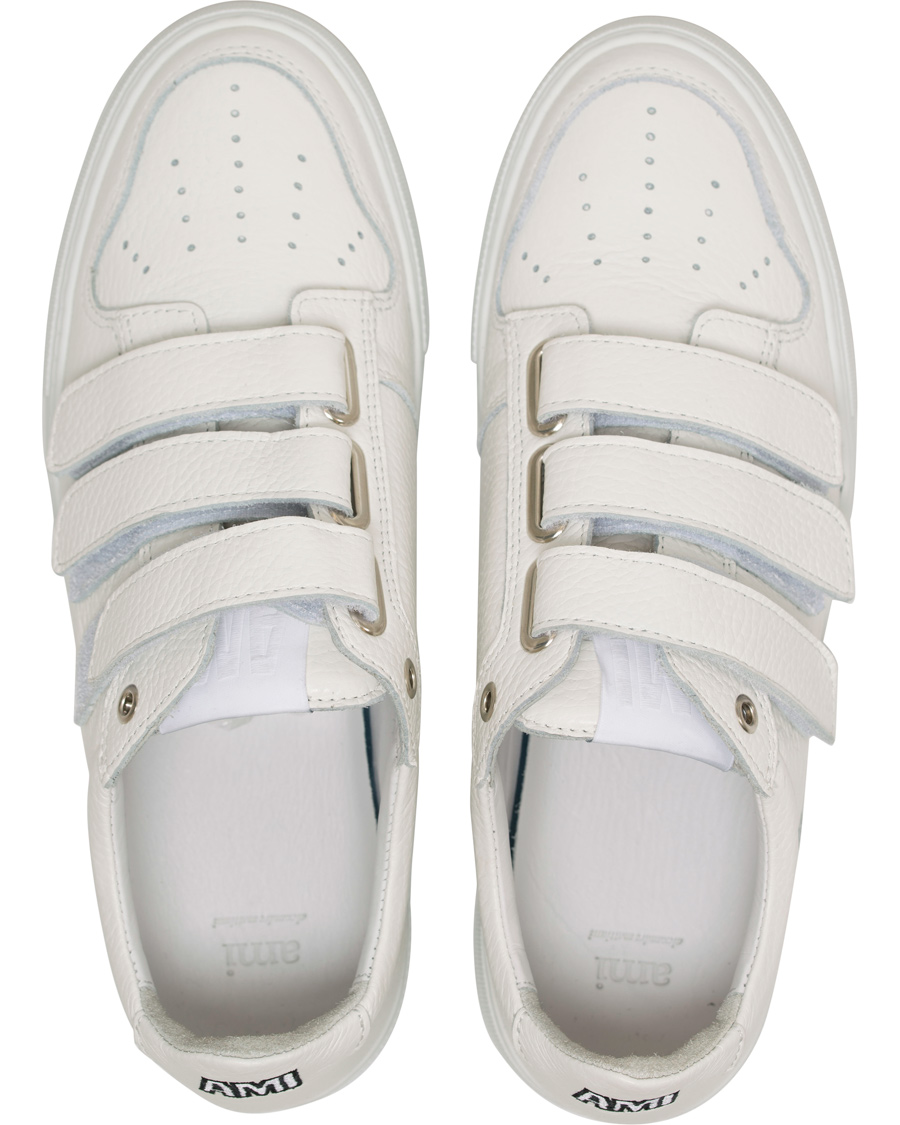Herr | AMI Velcro Trainers White | AMI | Velcro Trainers White