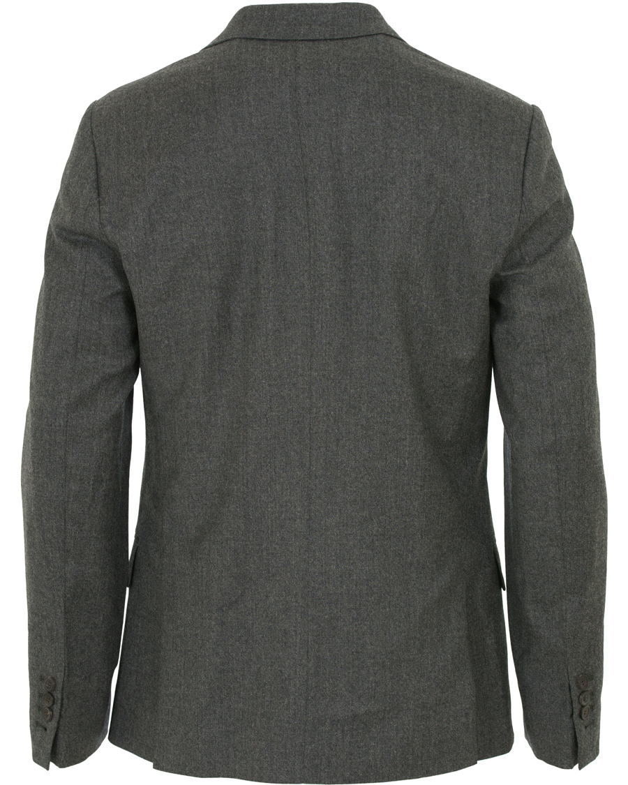 Herr | Kavajer | AMI | Unlined Wool Jacket Anthracite