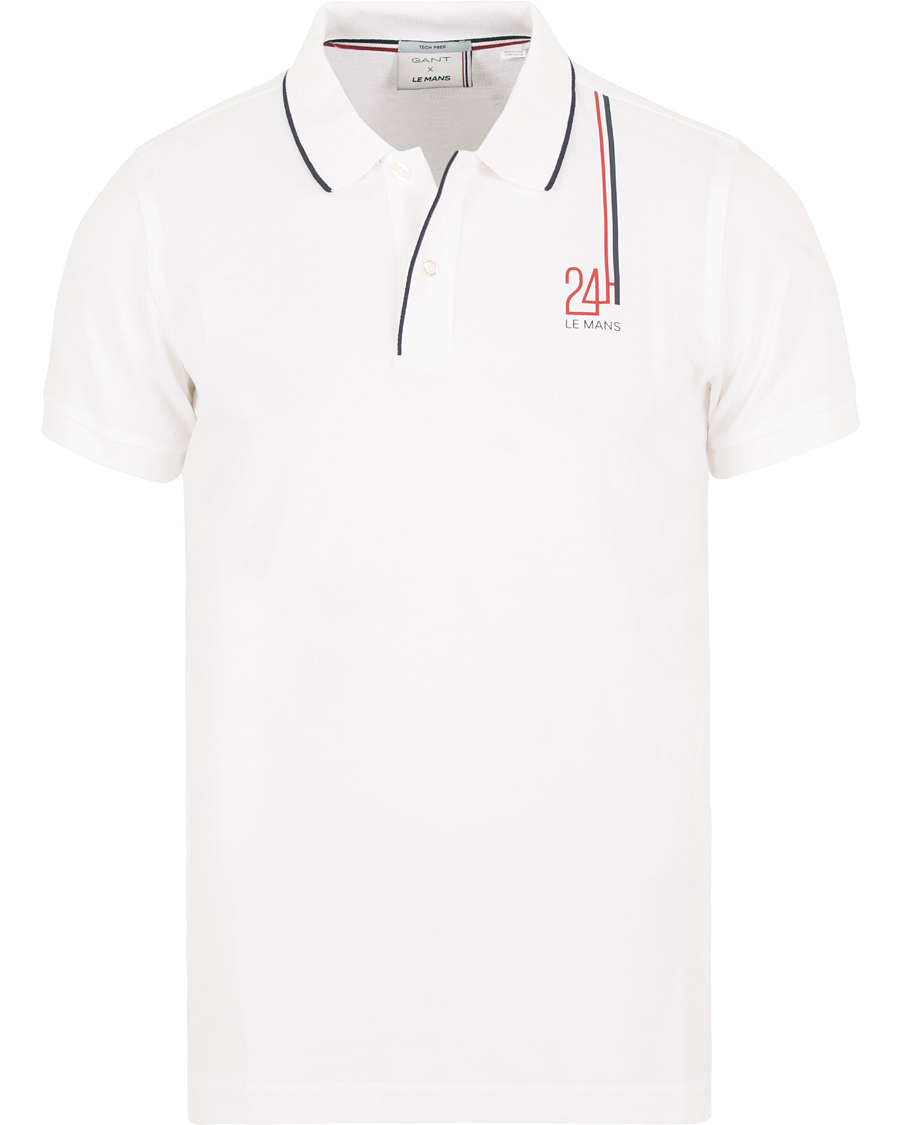 Herr | Pikéer | GANT | Le Mans Polo White